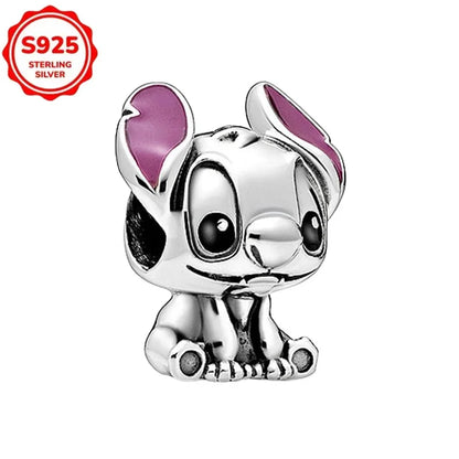 Disney 925 Sterling Silver Pixar Character Bead Charm