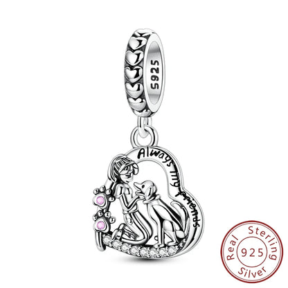 Elegant 925 Sterling Silver Turtle Pendant Beads for Bracelets KSC377