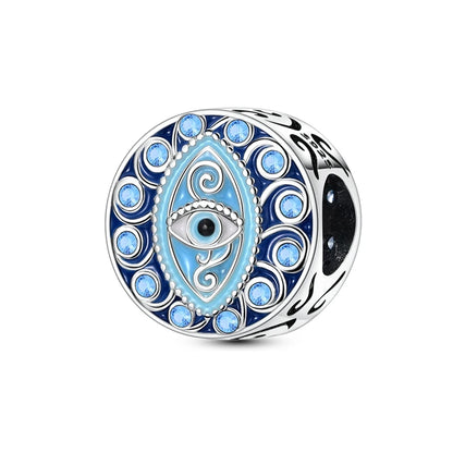 925 Sterling Silver Love Starry Sky Cat Paw Charms Beads