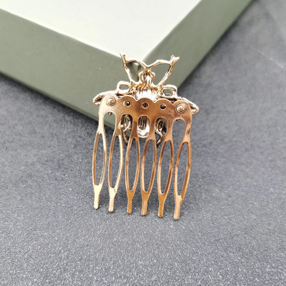 Elegant Essentials Metal Butterfly Hairpin - Stylish Hair Clips for Women