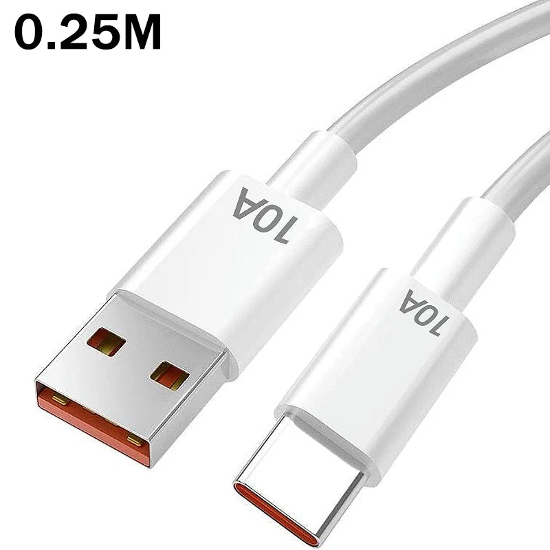 120W 4 Port USB C Fast Charger With Data Cable 2 USB C 2 USB A Ports For Samsung iPhone Xiaomi Huawei