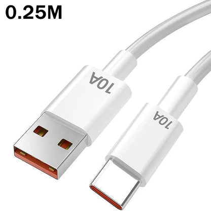 120W 4 Port USB C Fast Charger With Data Cable 2 USB C 2 USB A Ports For Samsung iPhone Xiaomi Huawei