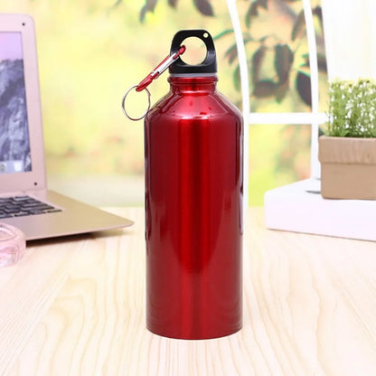 Portable Aluminum Sports Water Bottle With Lid 400 600ml
