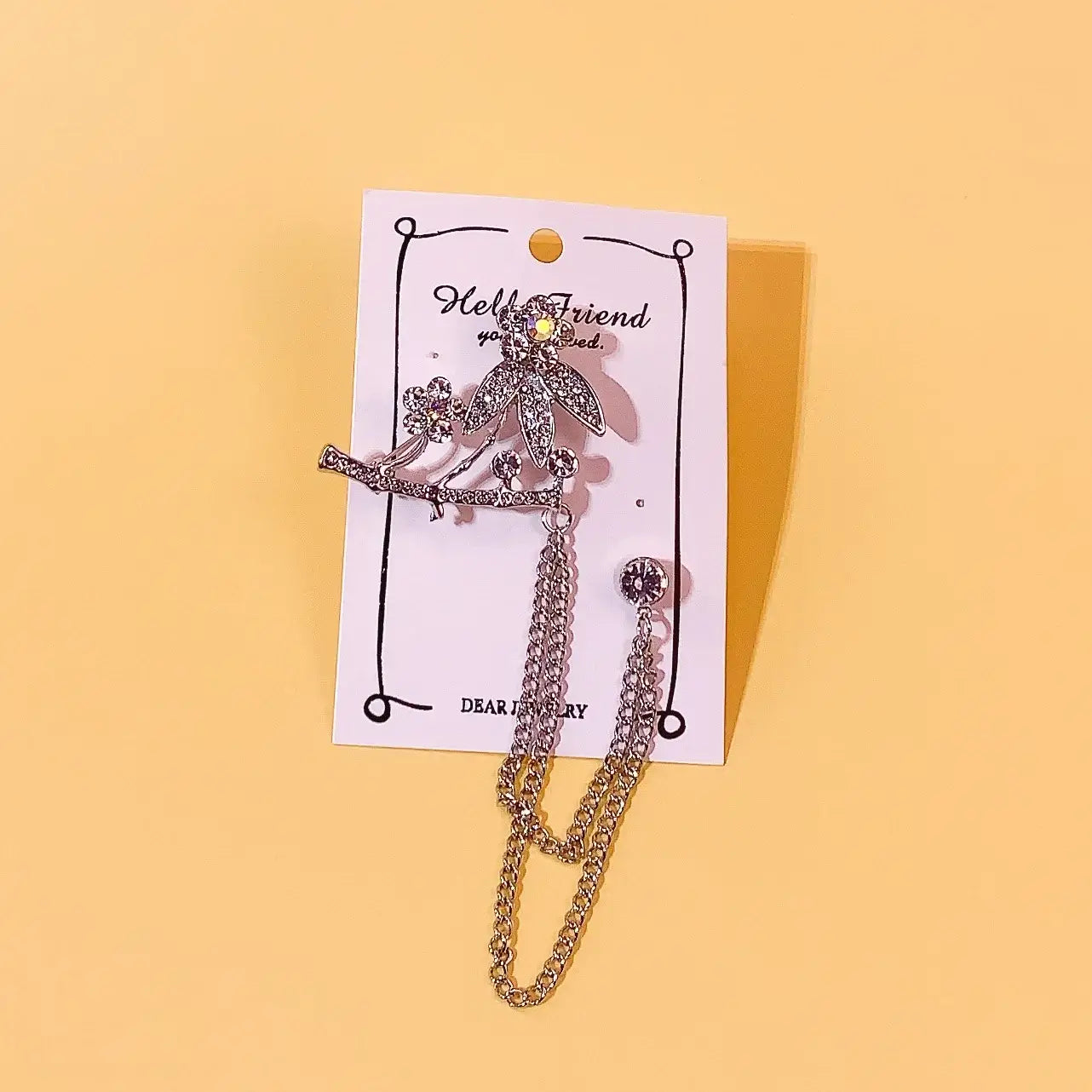 Men and Women Tassel Chain Suit Brooch Alloy Fashion Accessory H1337 26
