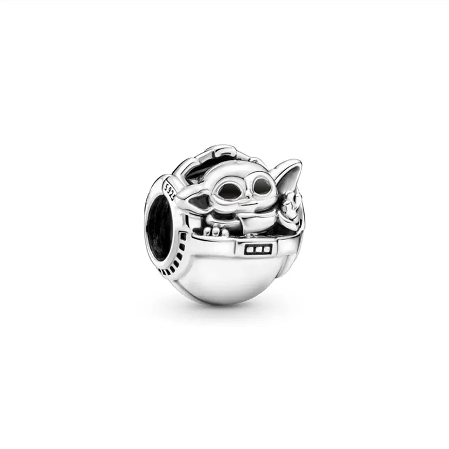 Sterling Silver 925 Disney Star Wars Teardrop Bead Charm