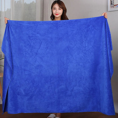Extra Large Microfiber Bath Towel Super Absorbent Quick Drying Soft Hotel Beauty Salon Sauna Sports Towel