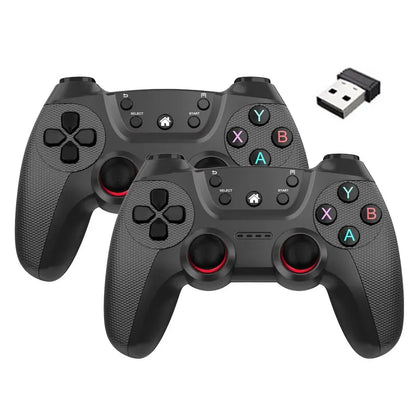 Boyhom Wireless Dual Player 2.4G Gamepad Joystick For Linux PC Smart TV Game Box And Game Stick