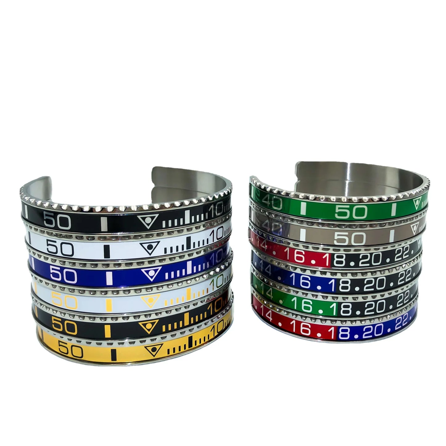 Stainless Steel Digital Display Unisex Water Ghost Bracelet