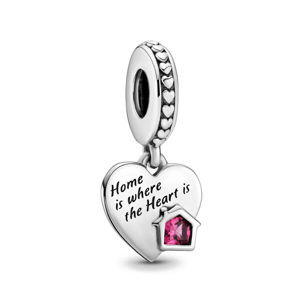 925 Sterling Silver Loving Grandma Family Tree Charm