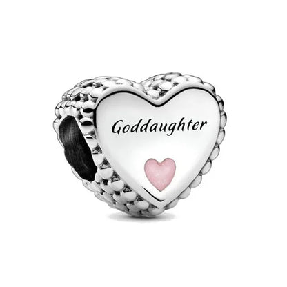 925 Sterling Silver Loving Grandma Family Tree Charm