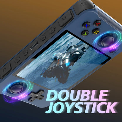 R40S Retro Handheld Linux Gaming Console 4 Inch 720 by 720 IPS RK3566 WiFi 4000mAh 64GB Expandable Pocket Game Player