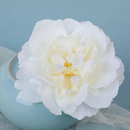 Elegant Rose Flower U-Shaped Hairpins for Wedding Brides and Women