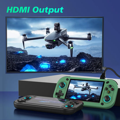 R43S Retro Handheld Video Game Console Open Source Linux System 4.3Inch IPS Screen Portable Pocket Video Player Support HDMI Out