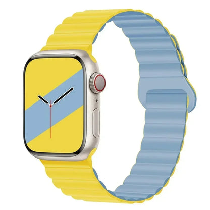 New 2025 Liquid Silicone Magnetic Band For Apple Watch
