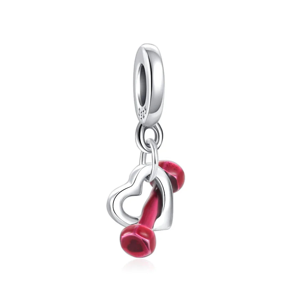 European 925 Silver Mother Daughter Charms Family Tree Jewelry Bead for Bracelets and Necklaces