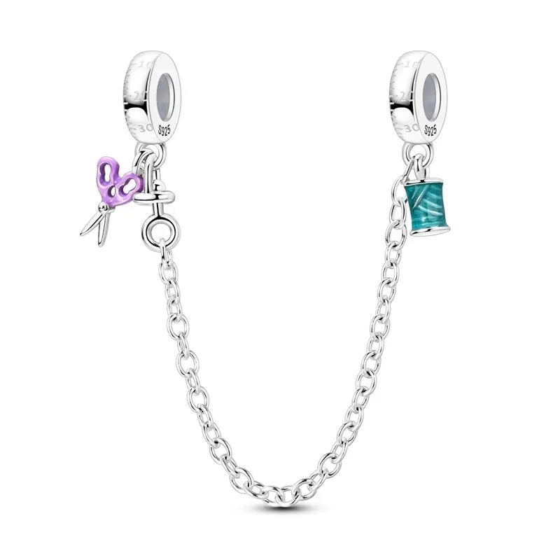 Original 925 Sterling Silver Heart Skull Necklace Ring and Cross Bracelet Set with Zircon Accents for Halloween and Valentine Gifts