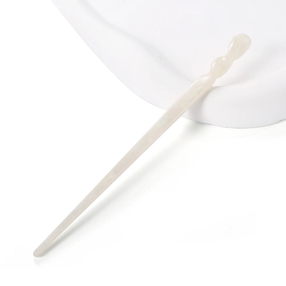 Vintage Chinese Style Acetate Resin Hair Sticks for Women Weddings
