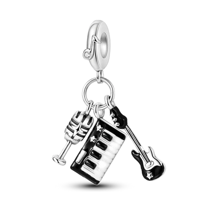 925 Sterling Silver Charm Bead Bracelet for Smartwatch and DIY Jewelry KTC815