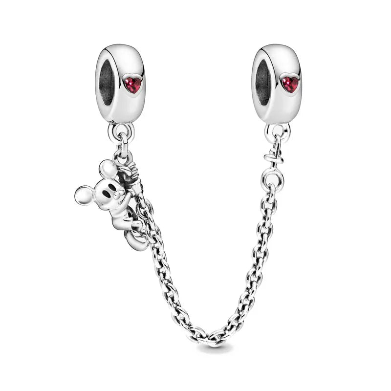 Exquisite 925 Silver Animal Bead Collection Featuring Fish Dog Duck and Pig Pendants for European DIY Bracelets