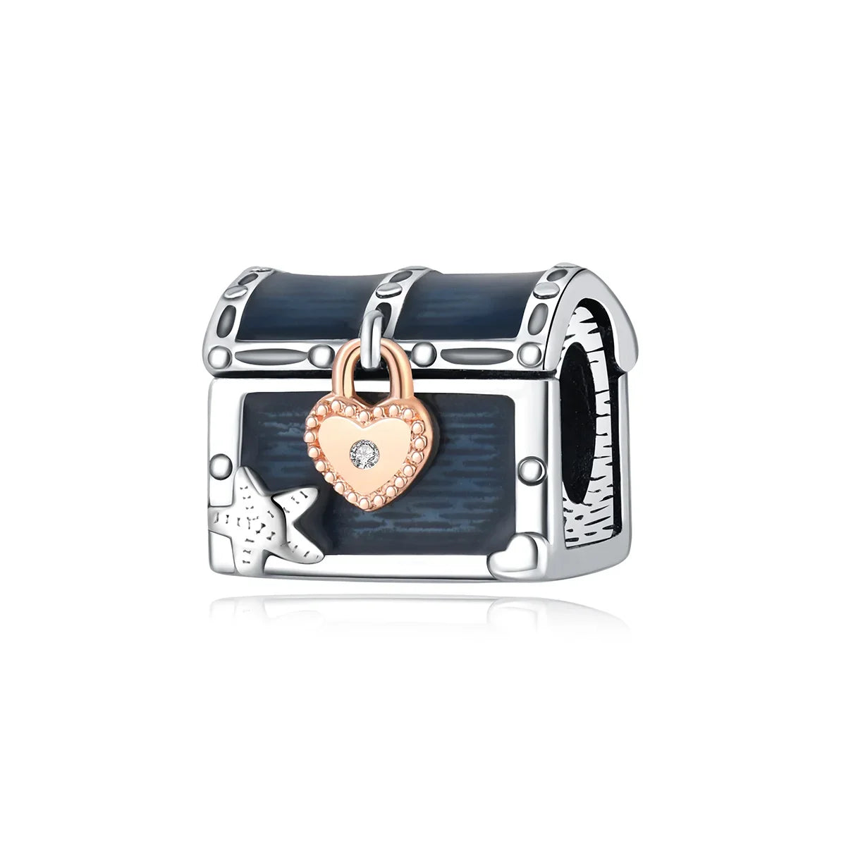 Original 925 Sterling Silver Magic Cube Charm Bead Pendant with Zircon for Bracelet and Necklace Jewelry