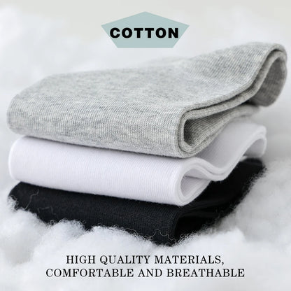 3 Pairs High Quality Mens Business Socks Breathable Cotton