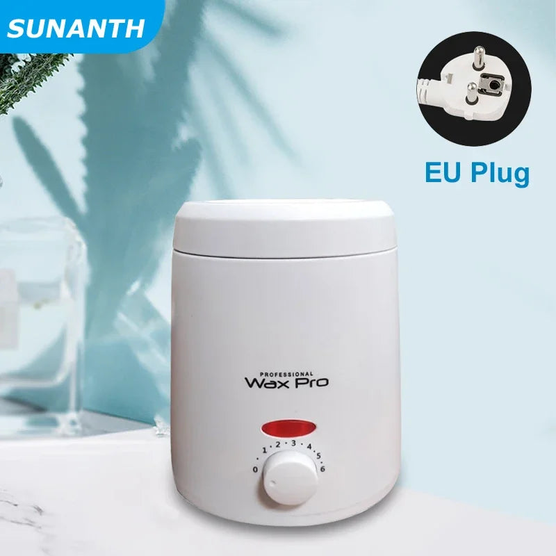 Painless Hair Removal Wax Heater Kit Professional Epilator with Hot Film Hard Wax Beans