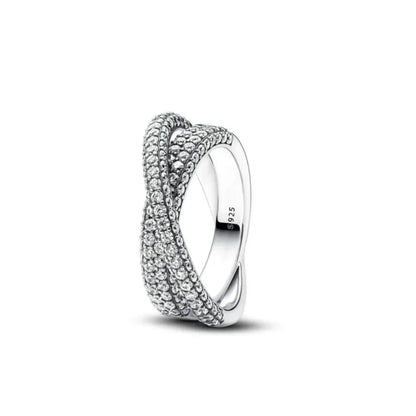 Elegant 925 Sterling Silver Zircon Ring for Women Mother's Day Gift B5681