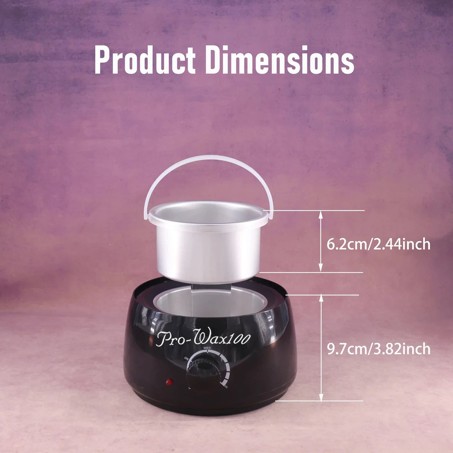 Professional Wax Warmer Heater for Smooth Hair Removal and Paraffin Treatment