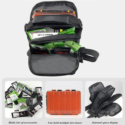 Lightweight Tactical Fishing Bag Backpack for Outdoor Gear