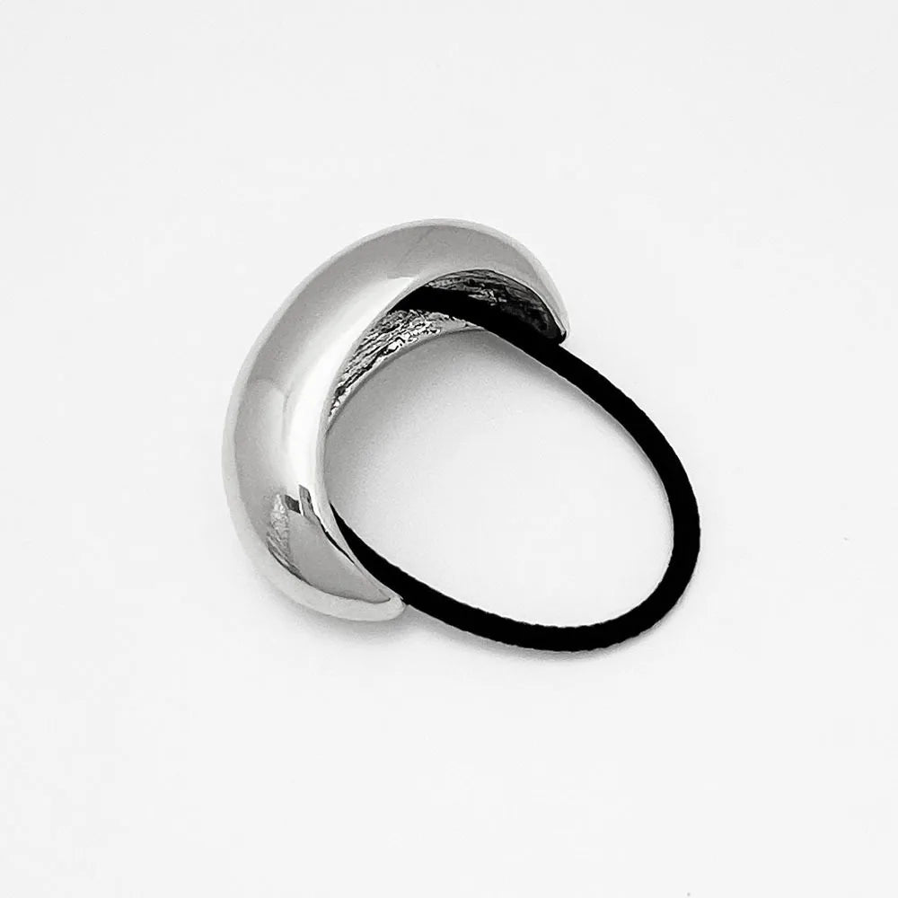 Trendy Geometric Double-Layer Metal Hair Bands for Women