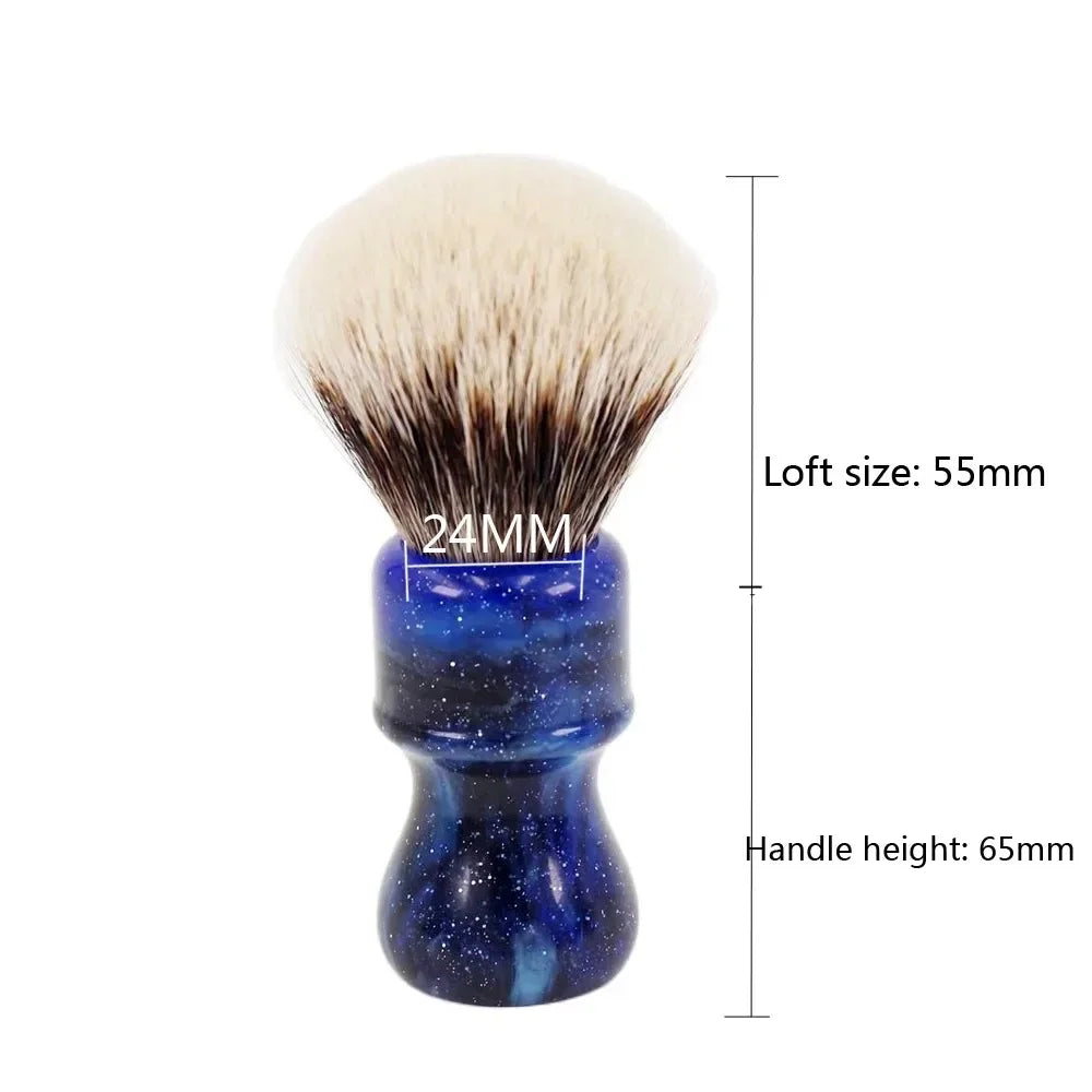 Yaqi Mysterious Space Handle Badger Hair Shaving Brush 24MM