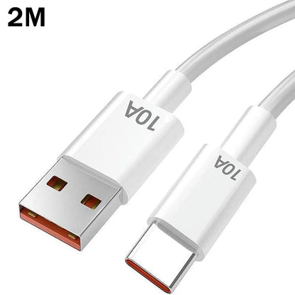 120W 4 Port USB C Fast Charger With Data Cable 2 USB C 2 USB A Ports For Samsung iPhone Xiaomi Huawei