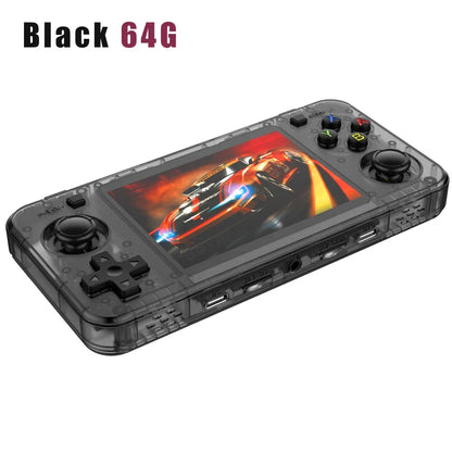 BOYHOM R36H Retro Handheld Game Console 3.5 Inch IPS RK3326 Open Linux Portable Player 3000 mAh Battery 10000+ Built In Games