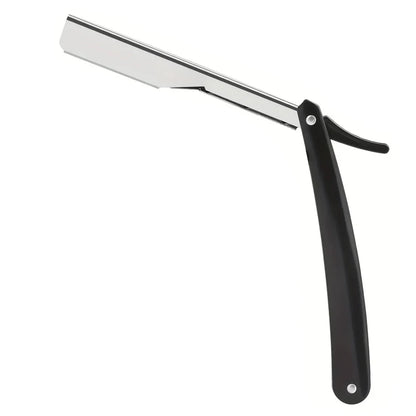 Manual Shaver for Men Stainless Steel Safety Razor Barbershop Quality Easy to Use with Replacement Blades