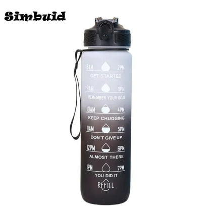 1L Leakproof Sport Water Bottle For Travel Fitness Cycling