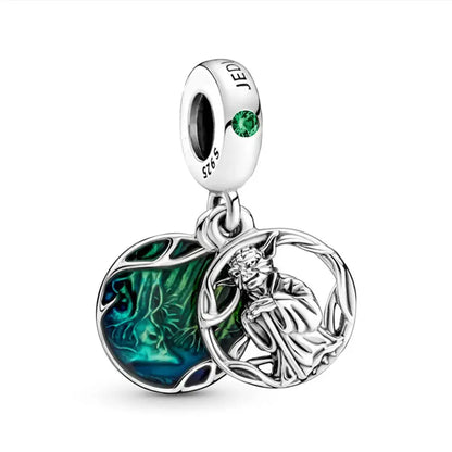 Sterling Silver 925 Disney Star Wars Teardrop Bead Charm