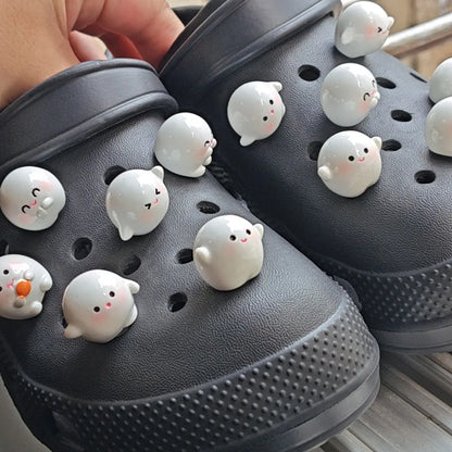 3D Cute Dumpling Shoe Charms for Crocs Personalized Sandals Decorations for Boys and Girls Clogs Accessories