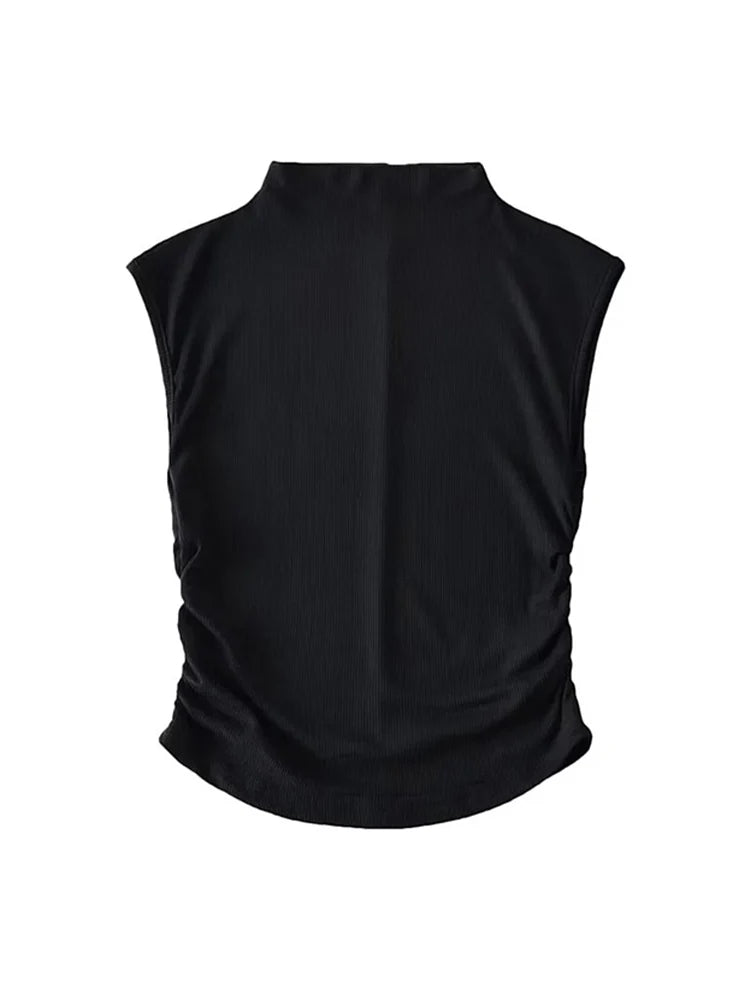 Summer Crop Tank Top Women E Girl Rave Colorful Tee