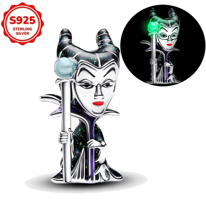 Disney 925 Sterling Silver Pixar Character Bead Charm