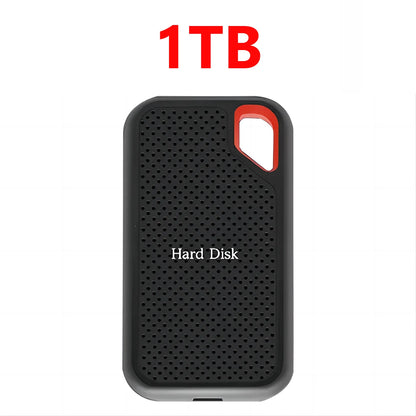Portable High Speed External SSD 1TB 2TB For Laptop Mac