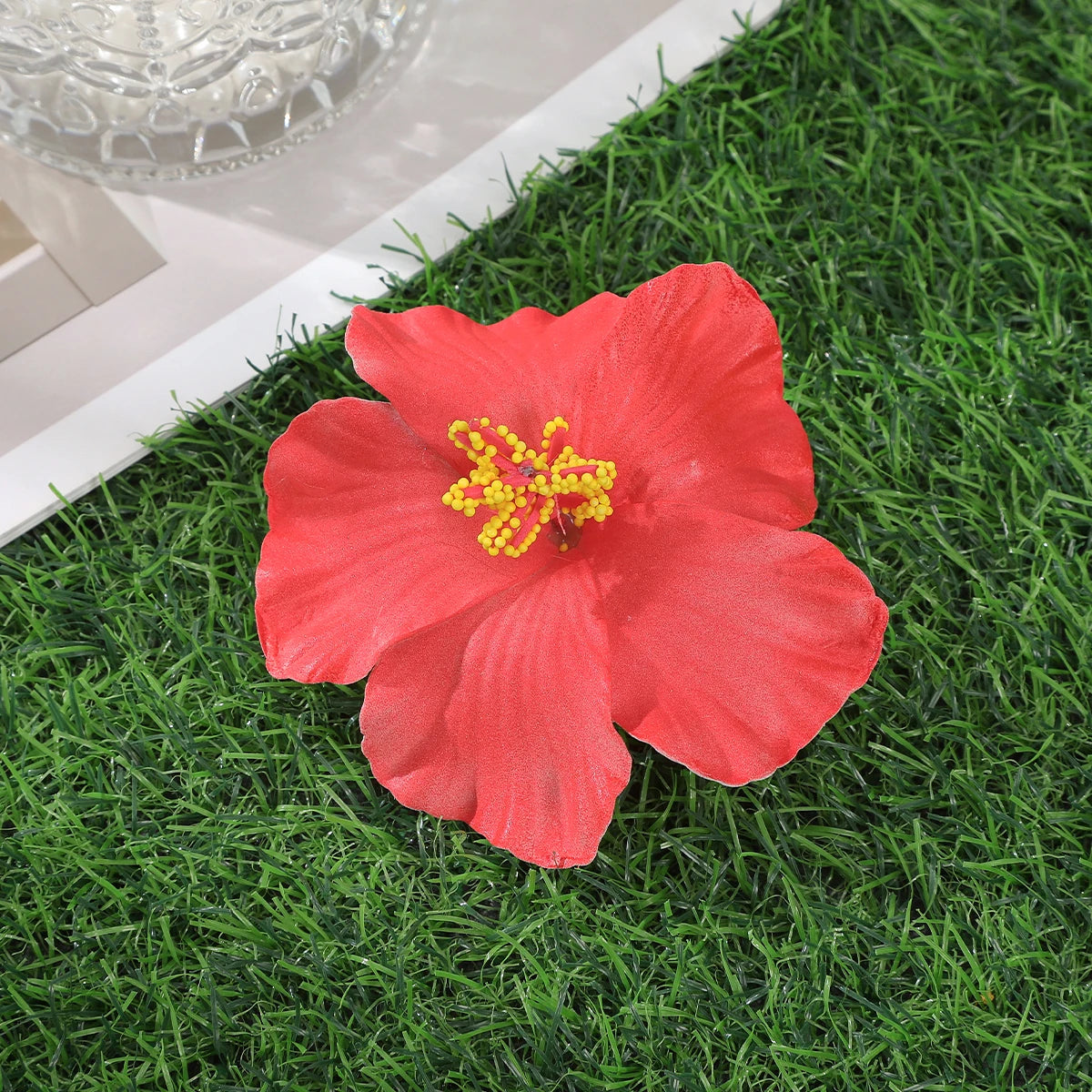 Bohemian Orchid Flower Hair Clips for Women Bridal Beach Wedding Hair Accessories