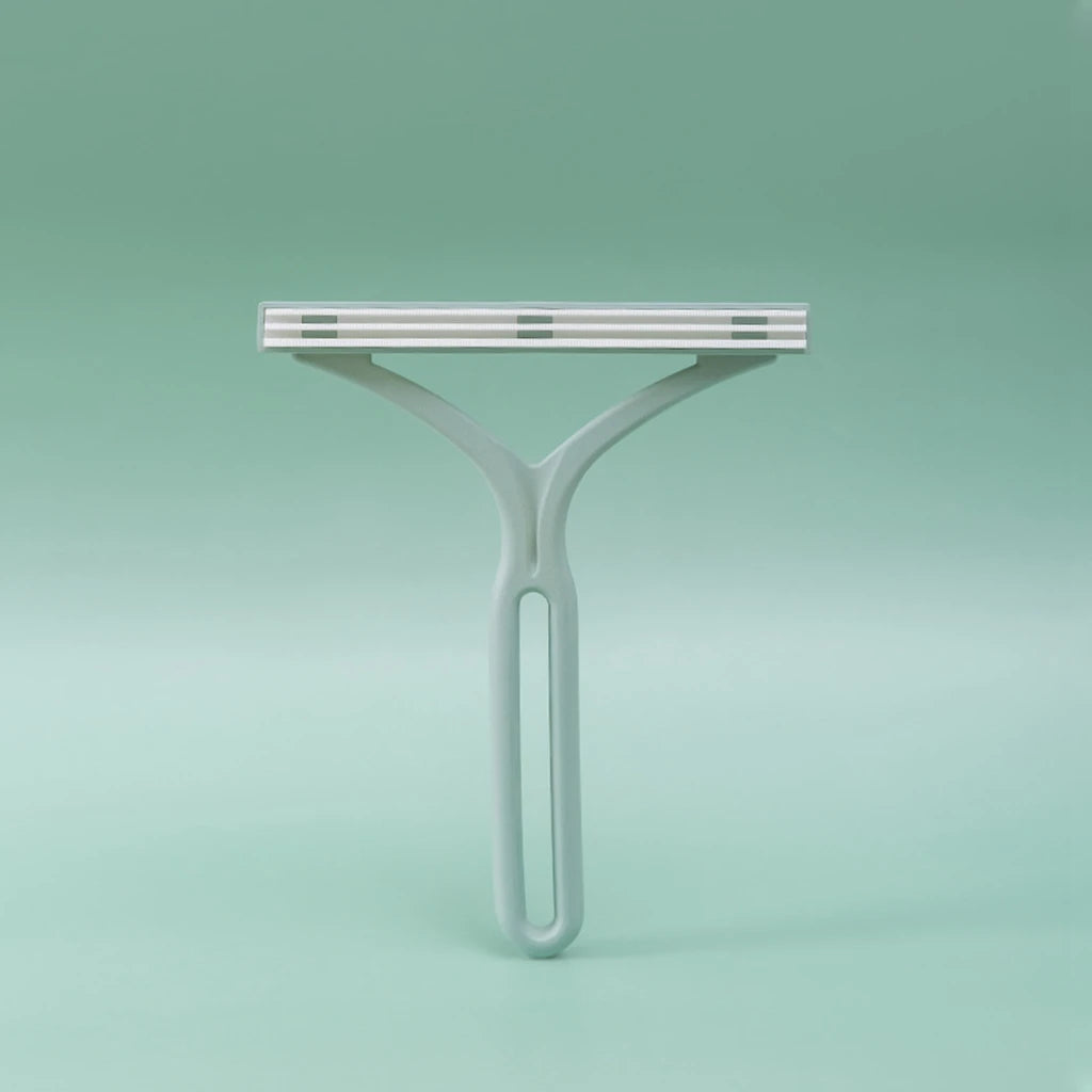 Furniture Clean Pet Hair Remover Double Sided Lint Catcher Tool Green