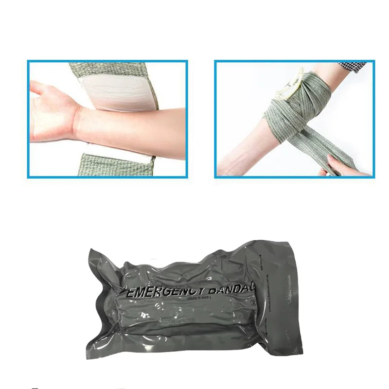 Essential Medical Trauma Kit Bandage for Outdoor Adventures