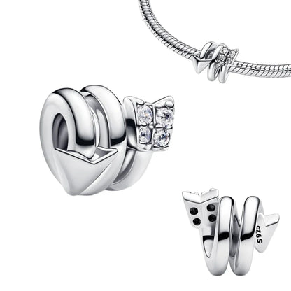 Sterling Silver Astronaut Planet Charms for Bracelets and Earrings CUT1367