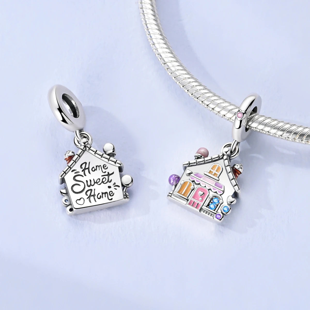 Hapour Original 925 Silver Angel Cake Perfume Beads for DIY Bracelet Fashion Jewelry