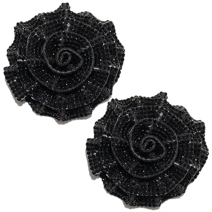 Glass Rhinestone Camellia Flower Applique for Wedding Dresses Bags Shoes Brooches Hair Accessories and Home Decoration DIY