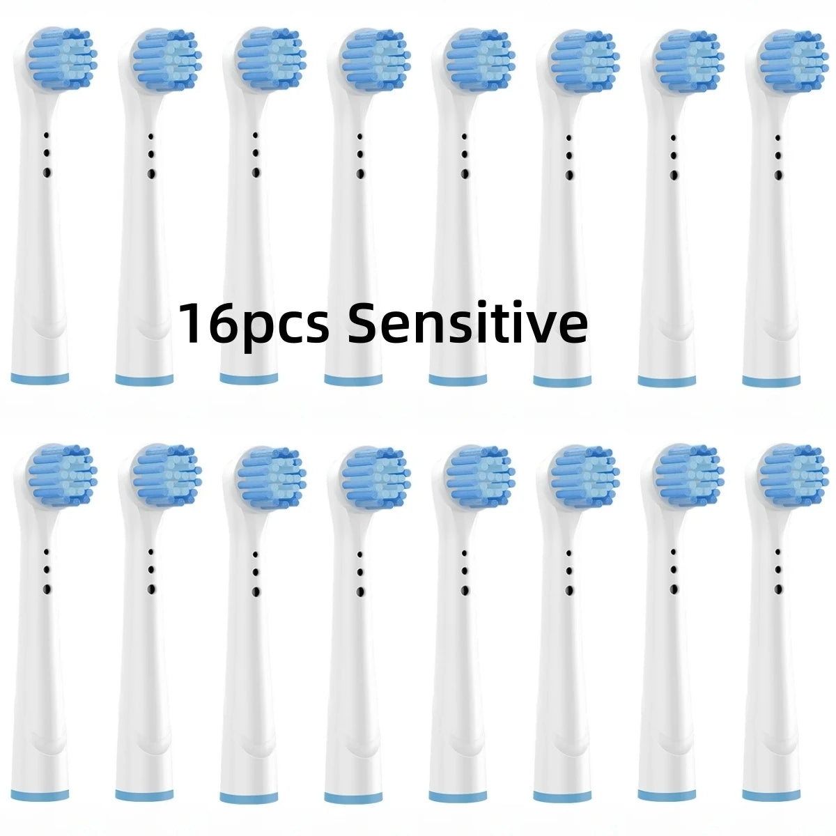 16/20PCS Brush Head Nozzles for Oral B Electric Toothbrush 16 Sensitive