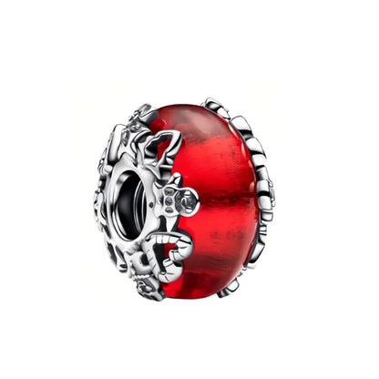 925 Silver Monkey Elephant Sun Moon Bead Pendant Charm