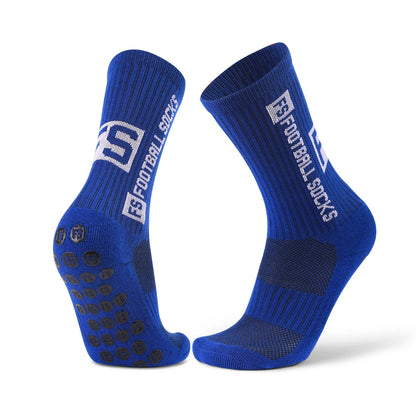 Anti Slip Mid Calf Sports Socks For Men Sizes EU39 45