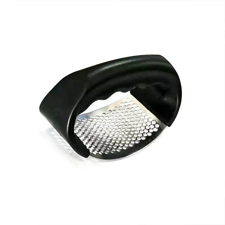 Stainless Steel Garlic Press Crusher Manual Mincer Tool for Effortless Garlic and Vegetable Chopping Kitchen Gadget
